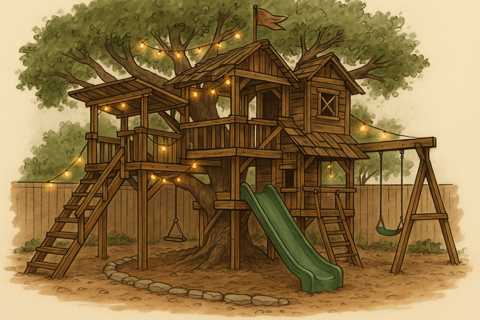AI Didn't Build This Treehouse—But It Made Me a Better Dad